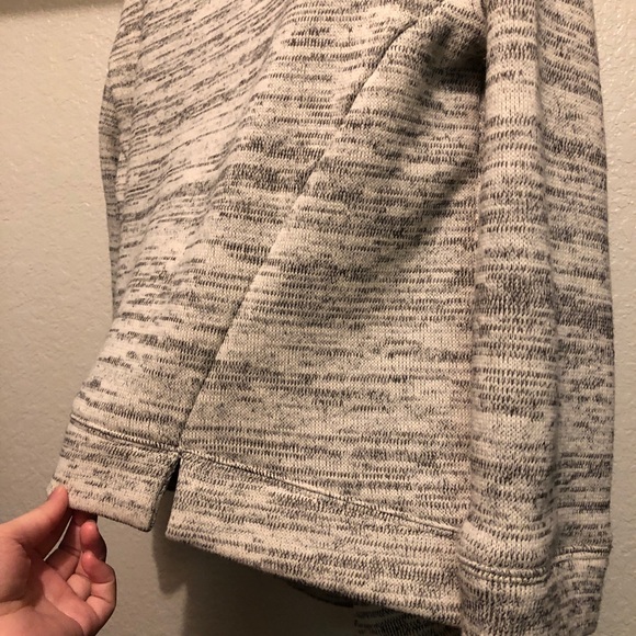 Anthropologie | Gray Space Dye Cowl Neck Sweater - Picture 6 of 8